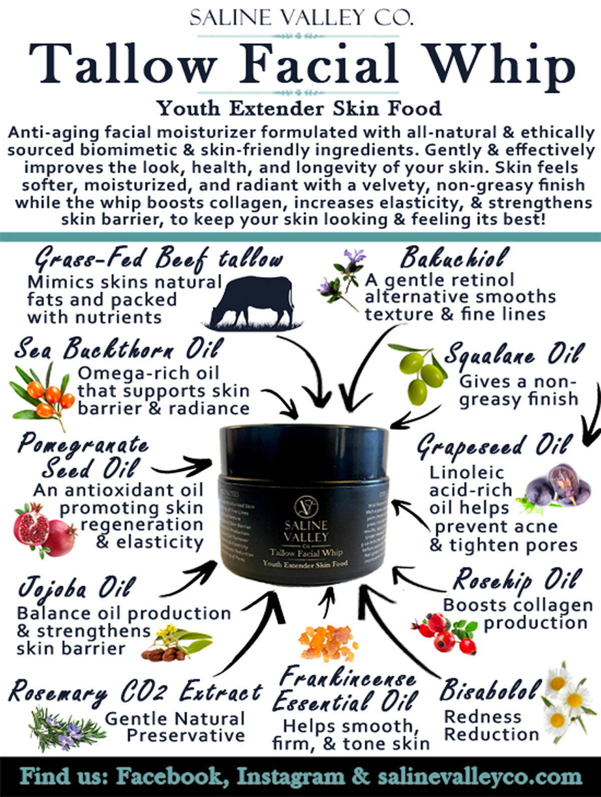 Anti-Aging Tallow Whip - Youth Extender Skin Food